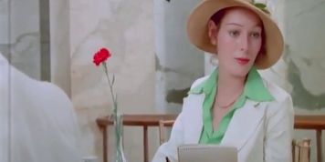 Vintage pornstars show hot copulation in retro movie