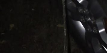 Pissing in the great outdoors on a cool enough night to produce some steam in the air from the hot P