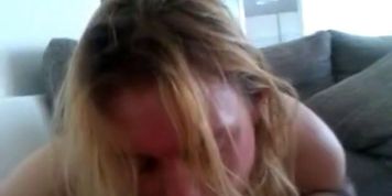 Amateur Morning Blow and Rimjob