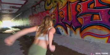 Summer Kline Swallows Dick & Gets A Doggy-Style Drilling (Alex Jett)