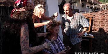PERVERSE FAMILY - The Sinful Village  (Brittany Bardot, Eden Ivy, George Uhl)