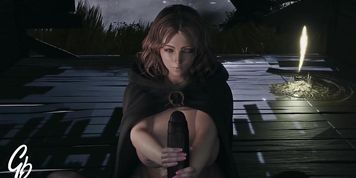 GB Animation Witch Scene