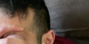 Fag Didn't Know I was Filming, Fucking his Hairy Face