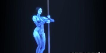 Cortana XXX compilation with alien dicking