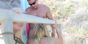Kinky surfer teens 18+ seduced and pleased a life guard