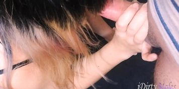 Gf Hot Closeup Blowjob And Rough Delicious Pussy Fuck (Close Up Blowjob)