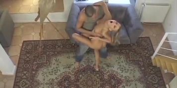 Horny blonde slut rides dick like mad (Lisa Rose)