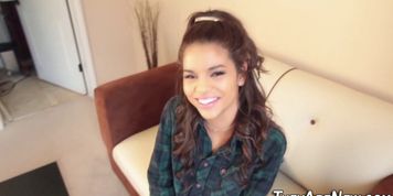 Sucking teen spunk faced