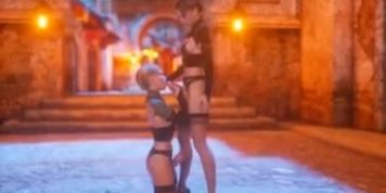 Futanari Elves enjoying themselves