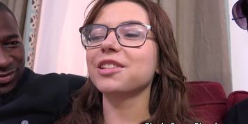 Slut gets interracial dp