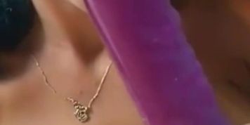Lonely Girl Masturbating her Pussy with Toys