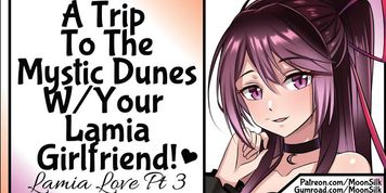 [Lamia Love Pt 3] A Trip To The Mystic Dunes With Your Lamia Girlfriend! (Lamia Dark, Rae Lil Black)