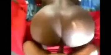 Black BBW Doggystle Creampied in her Pussy