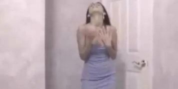 Naughty asian striptease