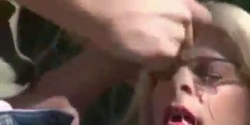 Mature Babe Sucks A Monster Cock And Gets A Big Monster Facial Cu