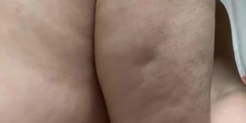 Beautiful Chubby Latina Showing Her Amazing Big Ass And Masturbating