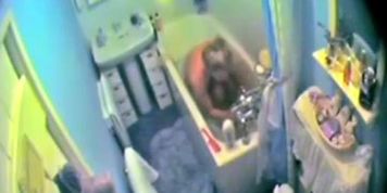 Bathroom hidden cam