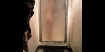 Showertime at the campground (Jaylynn Sins, Kris Knight)