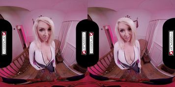 VRCosplayX.com Spider Gwen Blowing Your Mind With Her Mouth And Pussy VRPorn