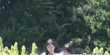 JAPAN PISS TV - Real Japanese schoolgirls peeing in the outdoors