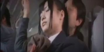 Young Schoolgirl groped on train