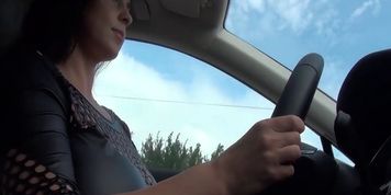 Huge Boobs In Car - Ewa Sonnet