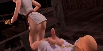 KOF XIV Yuri Sakazaki Footjob By Oscarkim123