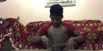 Solo handjob