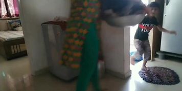 Mother Cleaning House