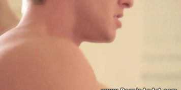 Brunette Goddess Beauty Sucks before Sex
