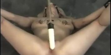 Lesbian Vibrator Orgasm Contractions @ 7m 3s