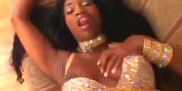 Ebony bitch teases and toys her precious pussy (Pleasure Pussy)