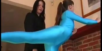 British Spandex Spanked