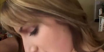 Blonde porn rookie's first anal is an IR scene