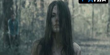 Sarah Butler Breasts,  Bush Scene  in I Spit On Your Grave: Unrated