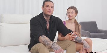 A BIG Pacific Islander's First Scene - Nicolle A (Gemini Jay, Nikki Nicole, Pretty Little, Rusty Trombone)