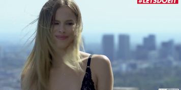 XXX SHADES - LETSDOEIT - Hardcore PhotoShoot Sex On The Rooftop With Jillian Janson