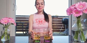 Piss Girl Does A Blind Taste Test