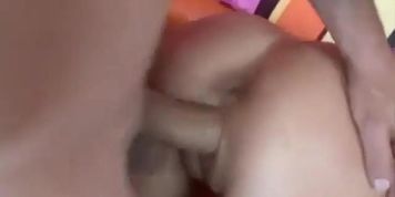 Allyssa orange couch