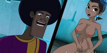 Motorcity Porn - Tennie goes black