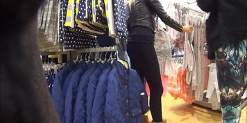 Tight Spandex Ass On Teen Shopper
