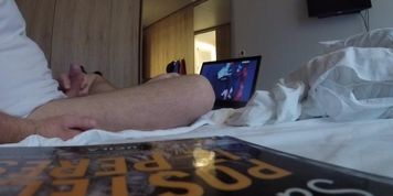 flaching cock to hotel maid