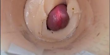 Amateur POV: Huge Cum Explosion Deep Inside Tight Pussy in 4K