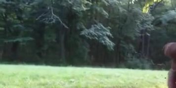 Cum for Girl in Park