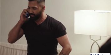 Curly haired ts cutie Nicole Knight enjoying a fun cock ride