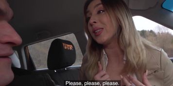Bigtitted babe cockriding her teacher