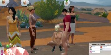 Porn adventures in The Sims