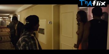 Asia'H Epperson Breasts,  Bush Scene  in Straight Outta Compton