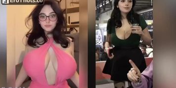 Her Primo Italian boobs are only 4 her man