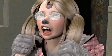 ZOE & THE BEAST FUTA - 3D WEREJACKAL TRANSFORMATION